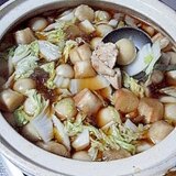 鶏と里芋のホクホク鍋【ヘルシー＆冷え性改善レシピ】